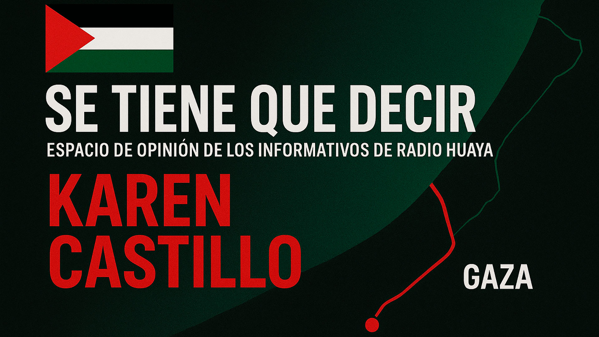 Karen Castillo desde flotilla humanitaria: Radio Huaya amplifica la resistencia palestina contra el genocidio israelí