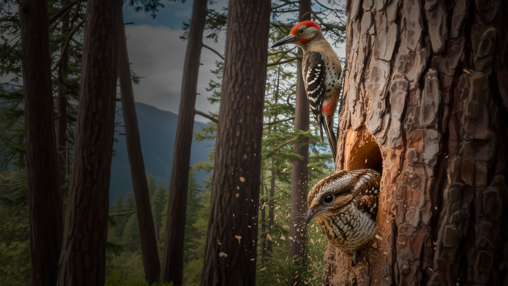 La Pichuaca y el Pájaro Carpintero