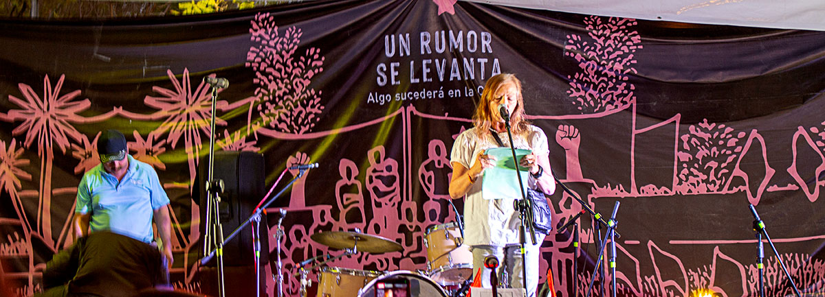 Plaza Palestina: ocupación colectiva