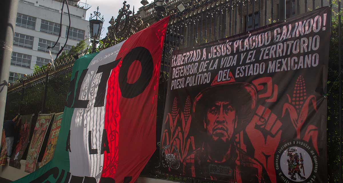 Jesús Plácido Galindo: preso político