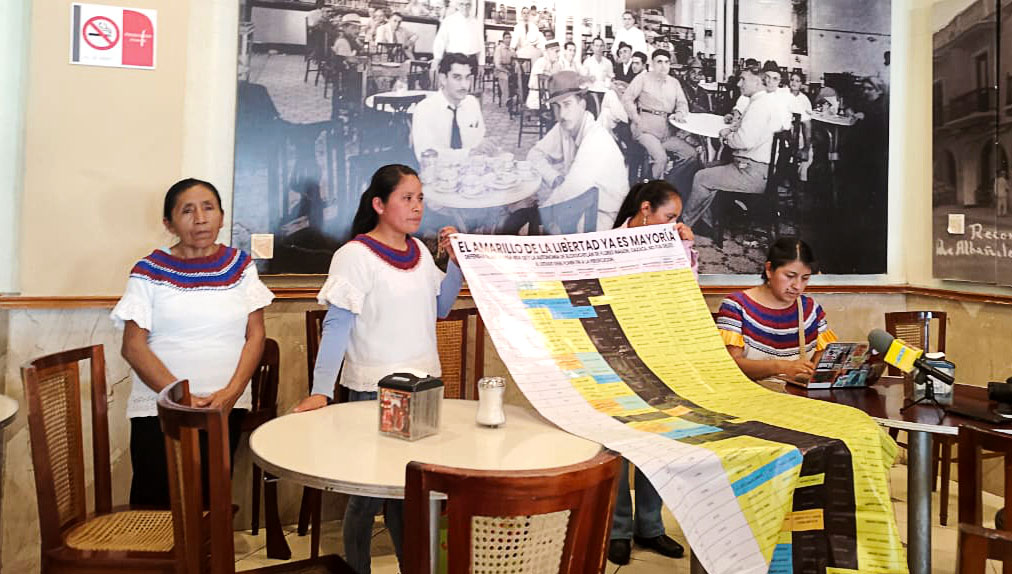 Colectiva de Eloxochitlán reporta amparos favorables en Boca del Río